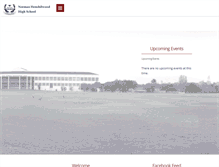 Tablet Screenshot of henshilwoodhigh.co.za